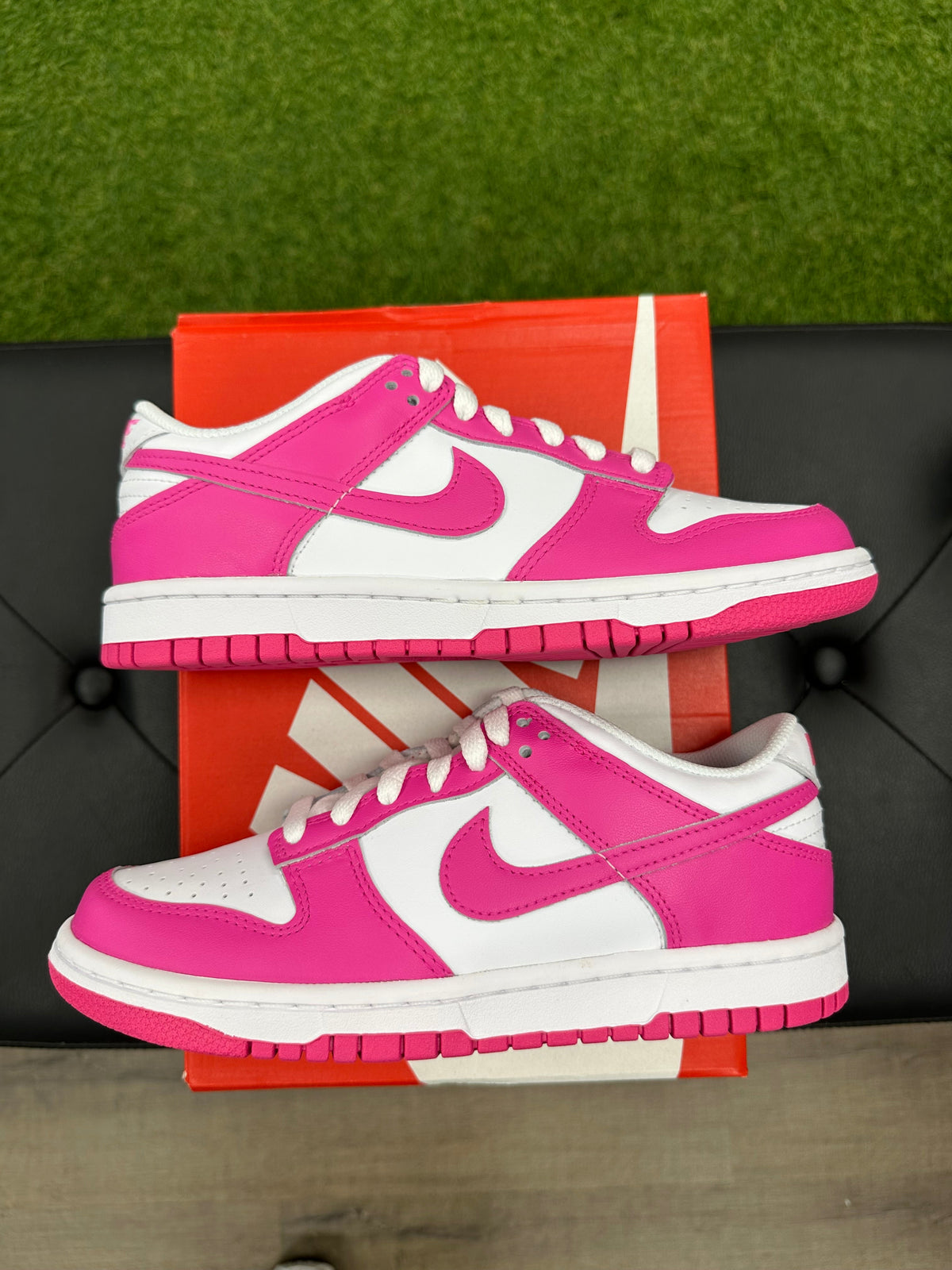 Nike Dunk Low Laser Fuchsia (GS)