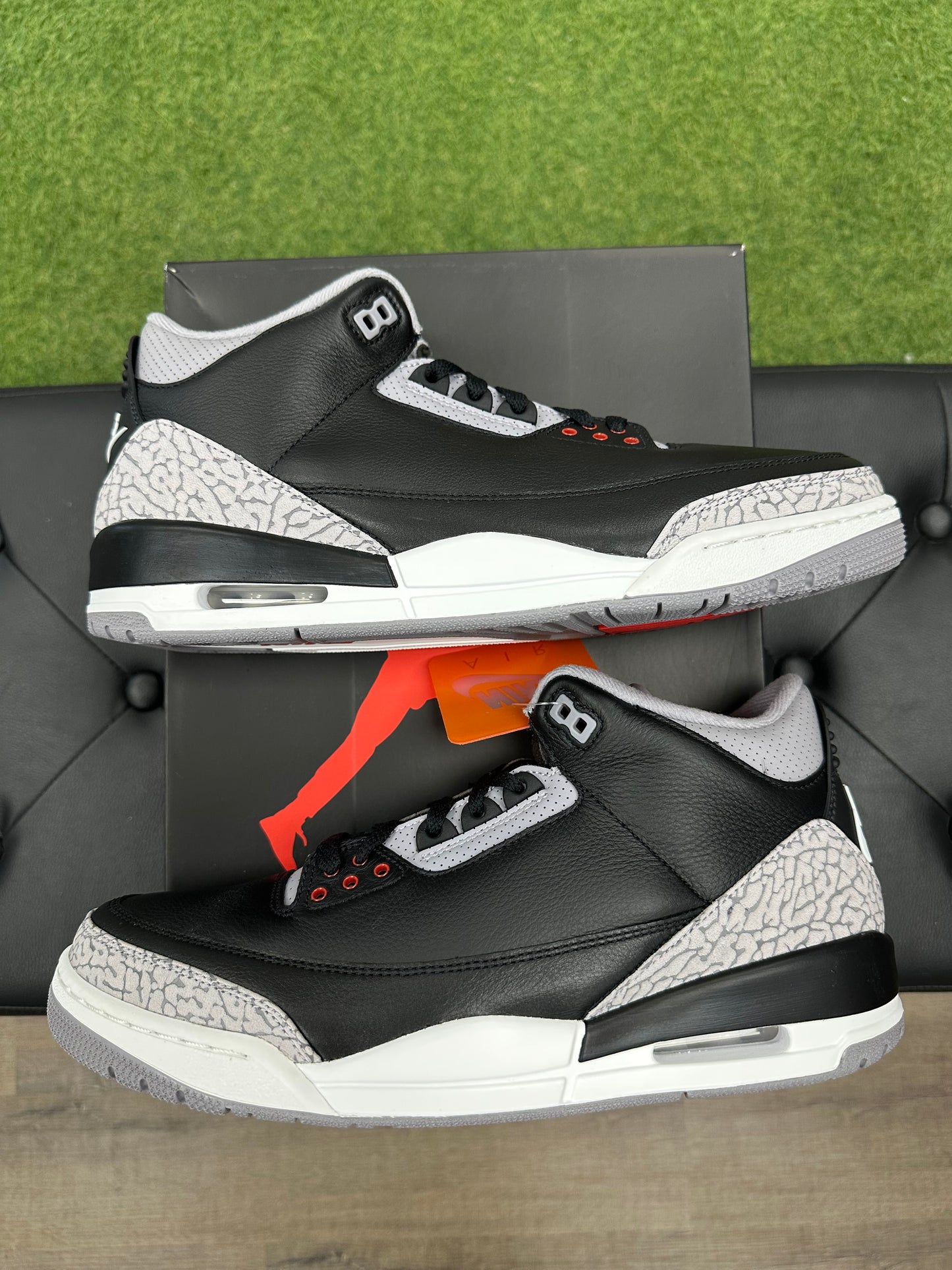 Jordan 3 Retro OG Black Cement (2024) - Size 11.5