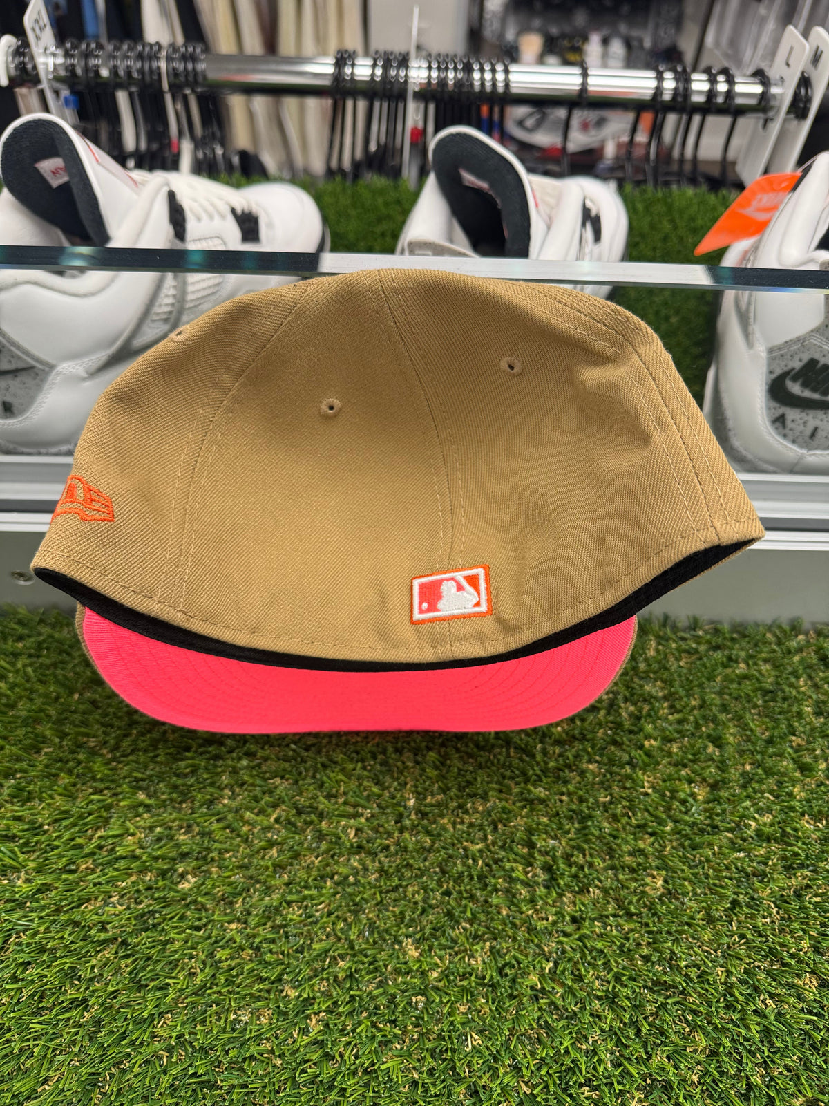 Boston Red Sox New Era Fitted Cap Dunkin Donuts 7 1/2