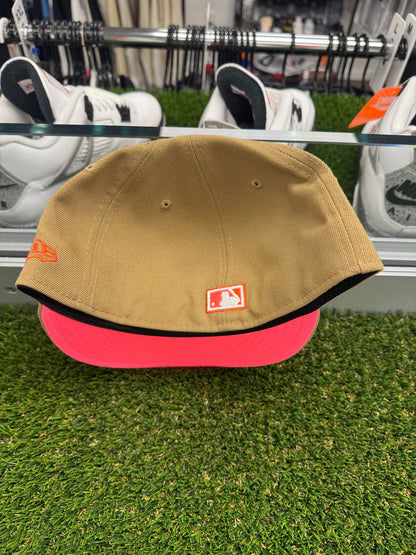 Boston Red Sox New Era Fitted Cap Dunkin Donuts 7 1/2