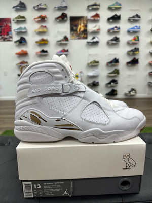 Jordan 8 Retro OVO White - Size 13 (U)