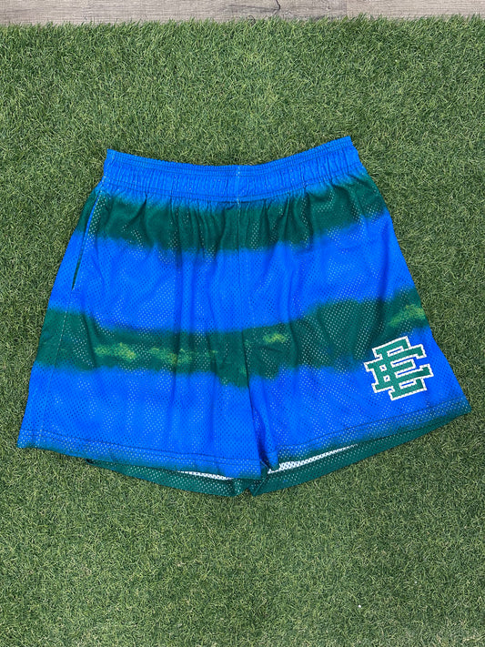 Eric Emanuel EE Short Blue/Green Stripe - Size XL (U)