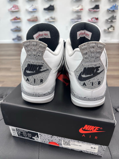 Jordan 4 Retro White Cement (2025)