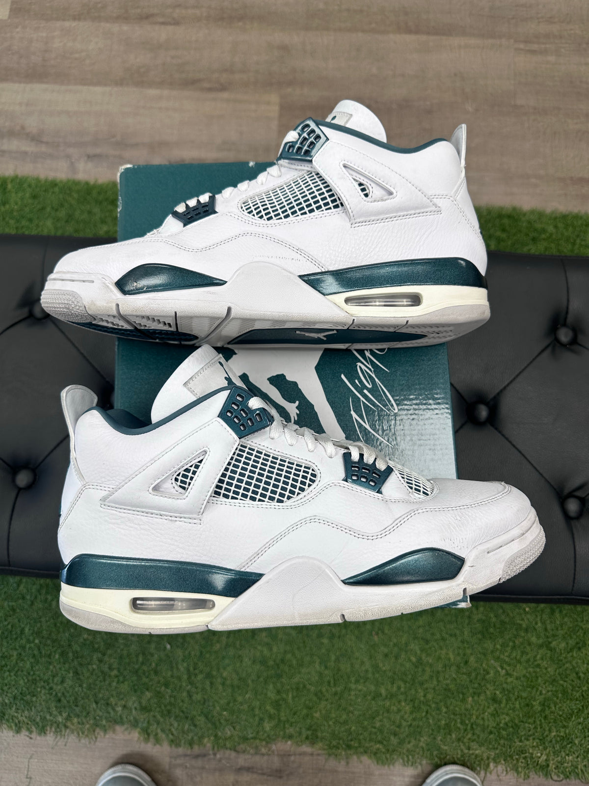 Jordan 4 Retro Oxidized Green