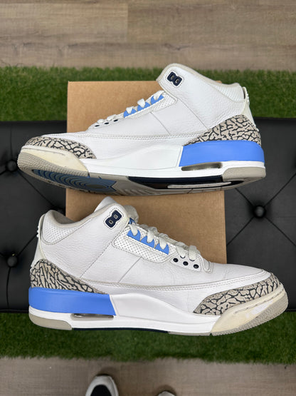 Jordan 3 Retro UNC (2020) - Size 10 (U)