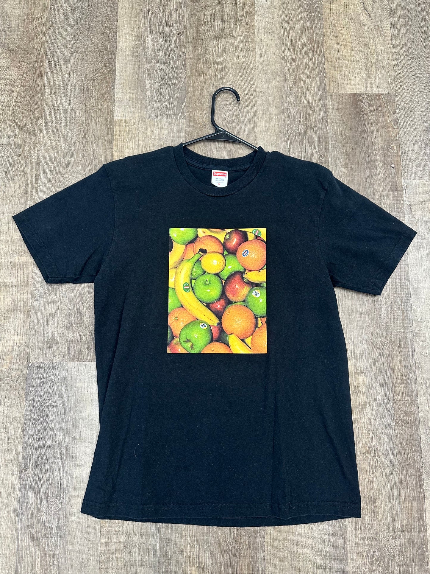 Supreme Fruit Tee Black - Size Medium (U)