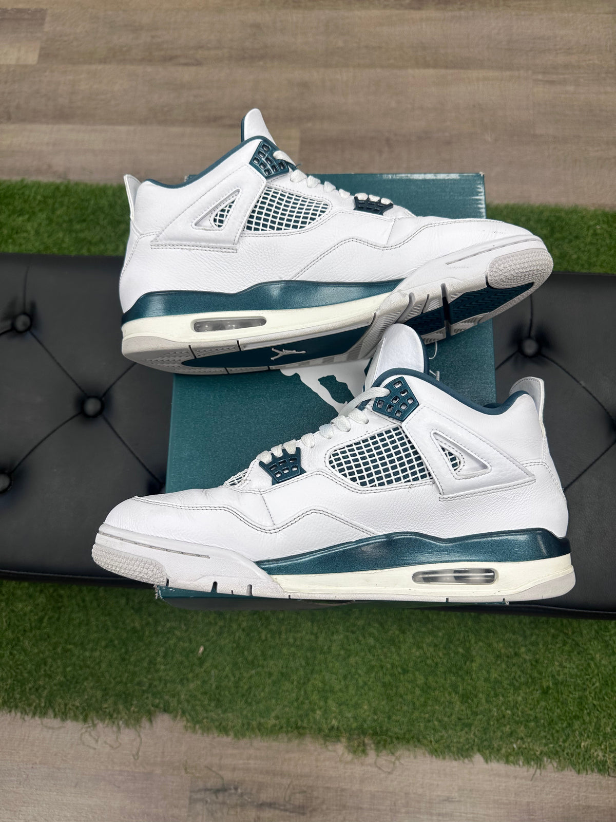 Jordan 4 Retro Oxidized Green