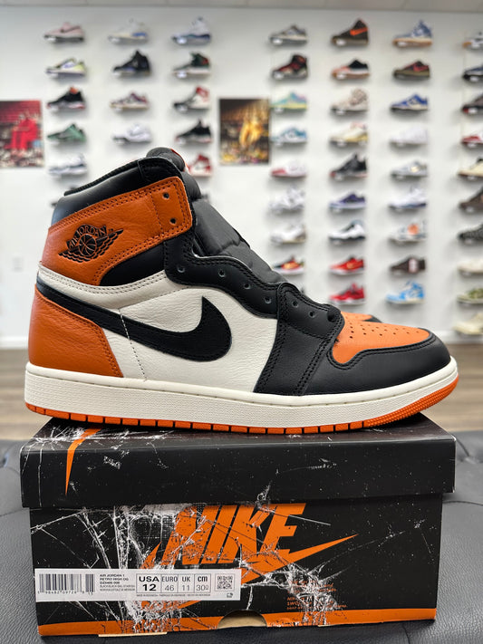 Jordan 1 Retro High OG Shattered Backboard (2025) - Size 12 (U)