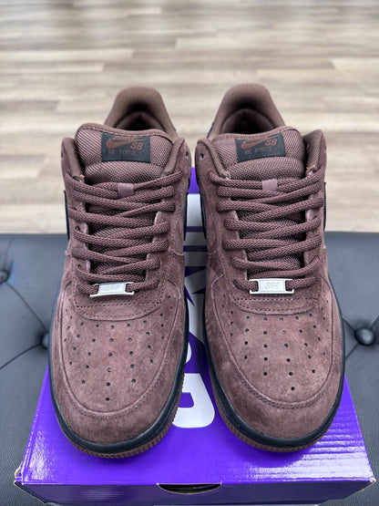 Nike SB Air Force 1 Low Light Chocolate Black - Size 11