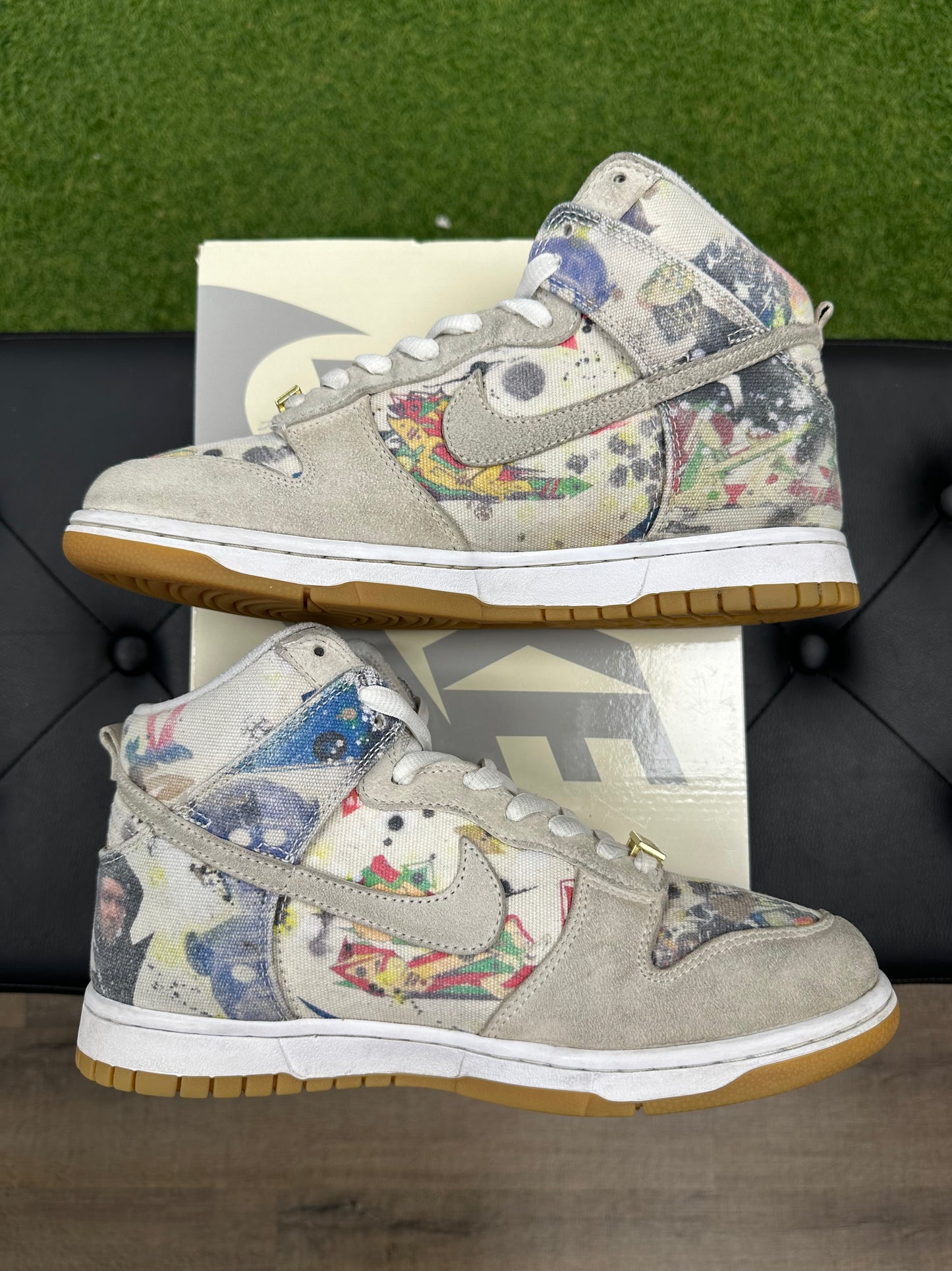 Nike SB Dunk High Supreme Rammellzee - Size 8 (U)