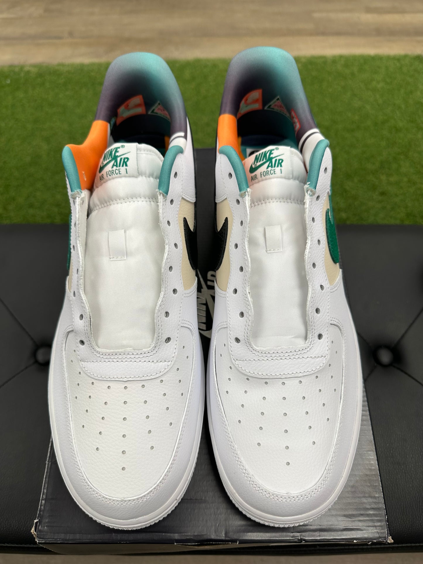 Nike Air Force 1 Low '07 LV8 White Malachite - Size 13