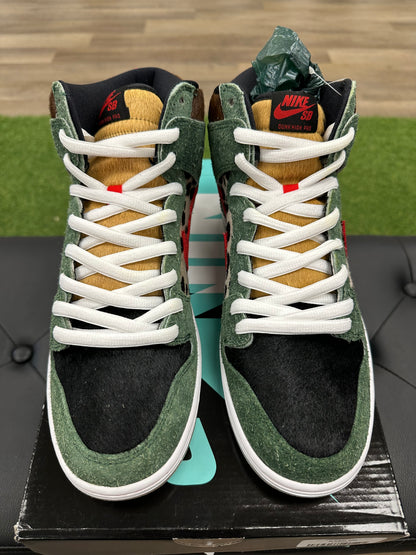 Nike SB Dunk High Dog Walker - Size 10.5