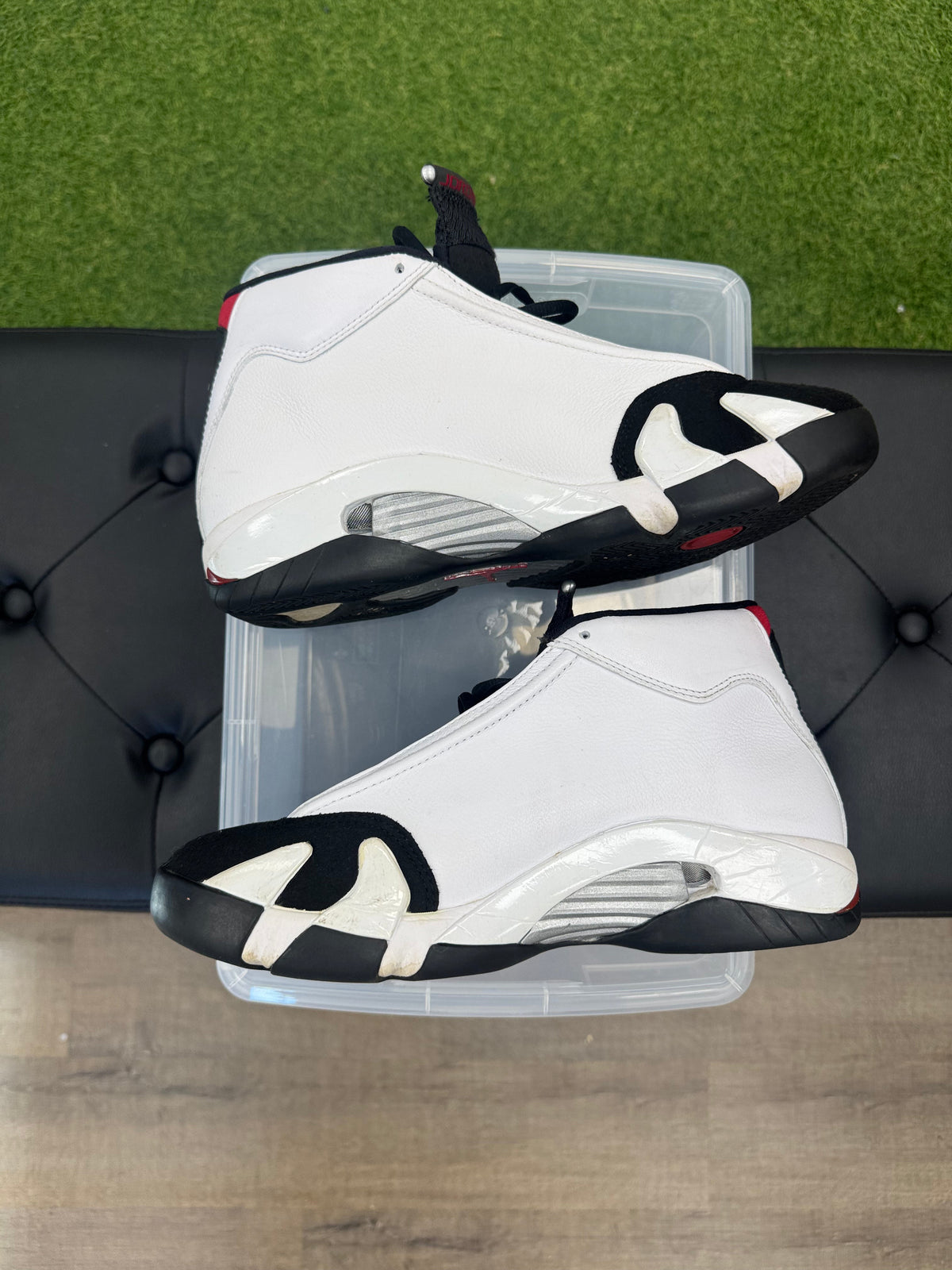 Jordan 14 Retro Black Toe (2014)