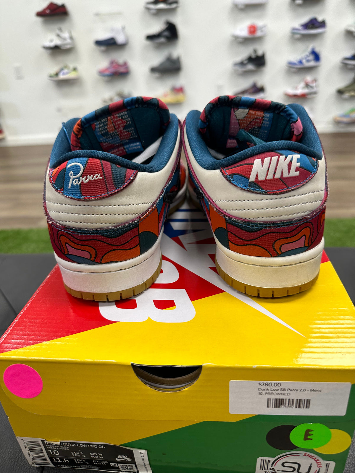 Nike SB Dunk Low Pro Parra Abstract Art (2021)