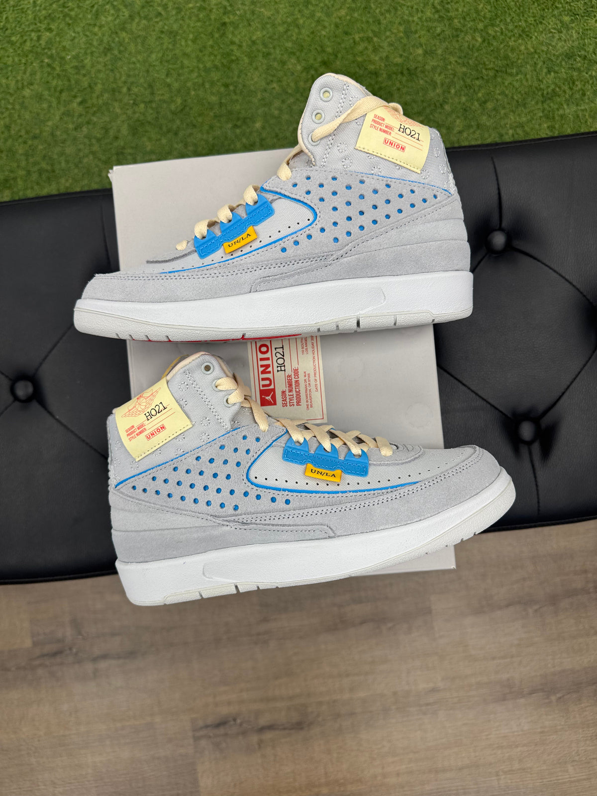 Jordan 2 Retro SP Union Grey Fog