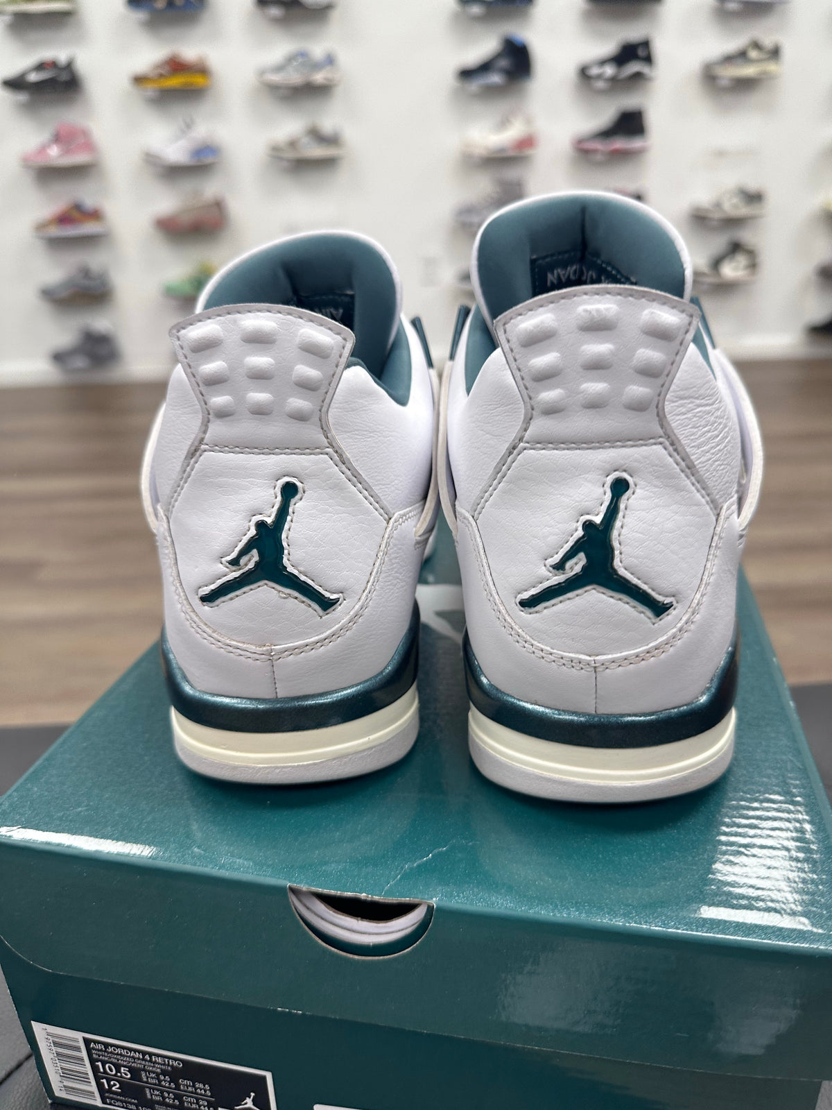 Jordan 4 Retro Oxidized Green