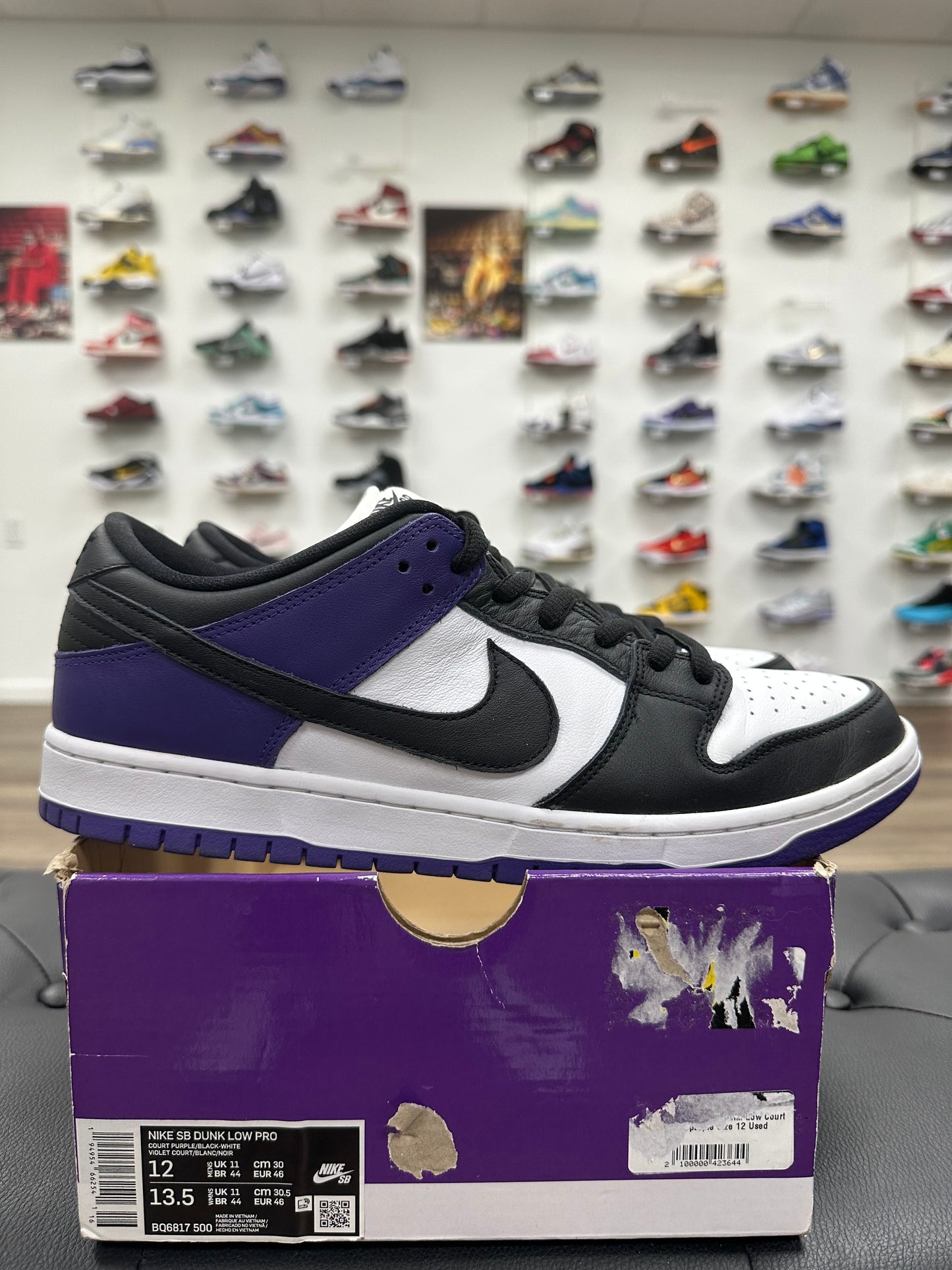 Nike SB Dunk Low Court Purple - Mens (U12)