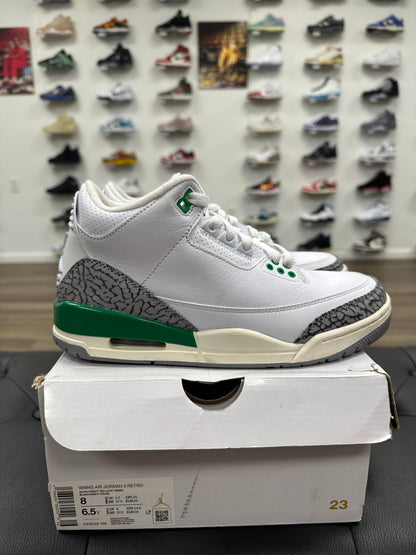 Jordan 3 Retro Lucky Green (Women's)