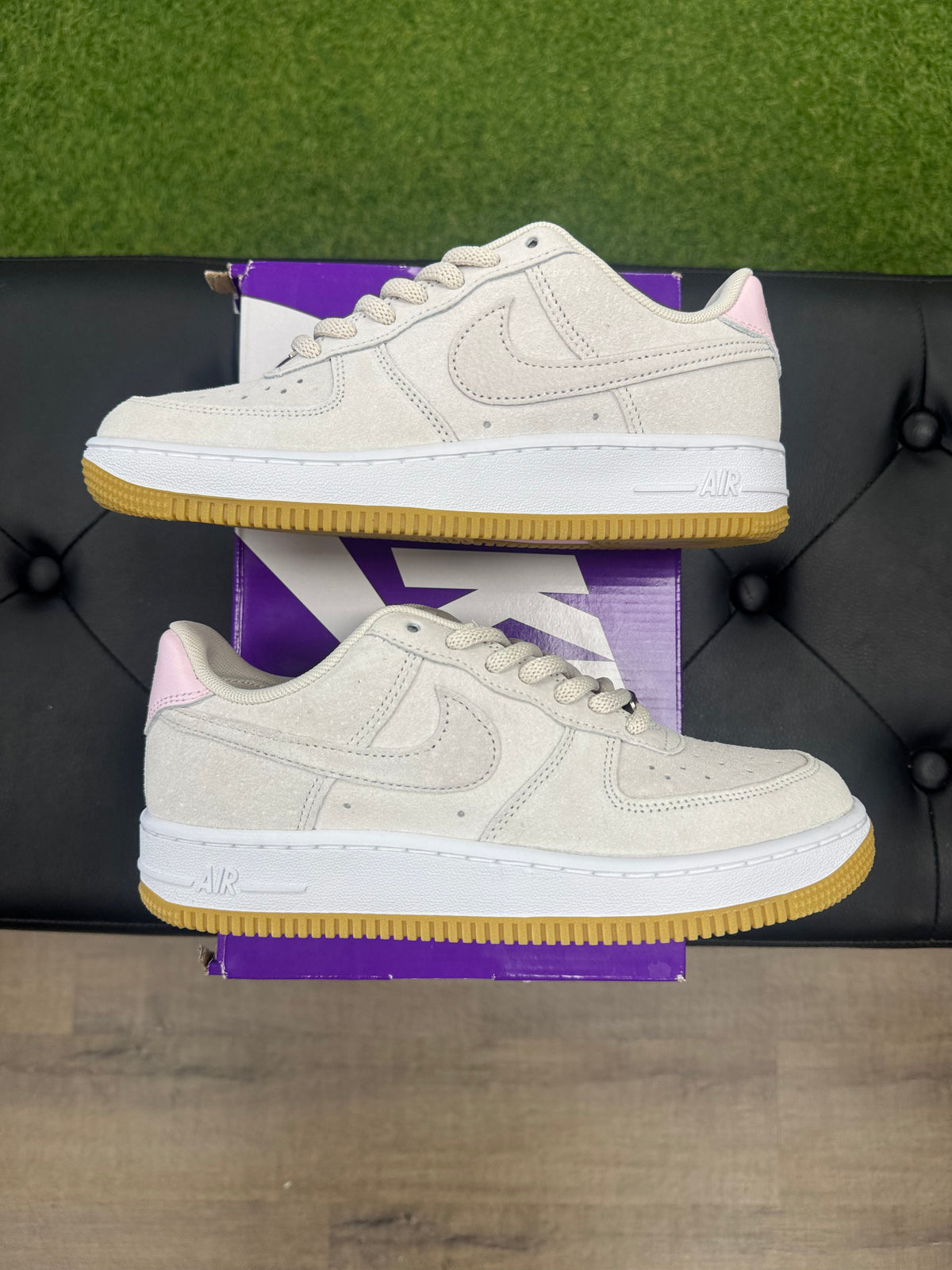 Nike Air Force 1 Low SB Light Orewood Brown Pink