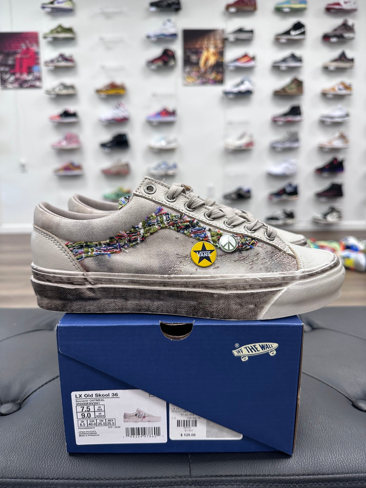 Vans Old Skool 36 LX Souvenir Oatmeal - Size 7.5