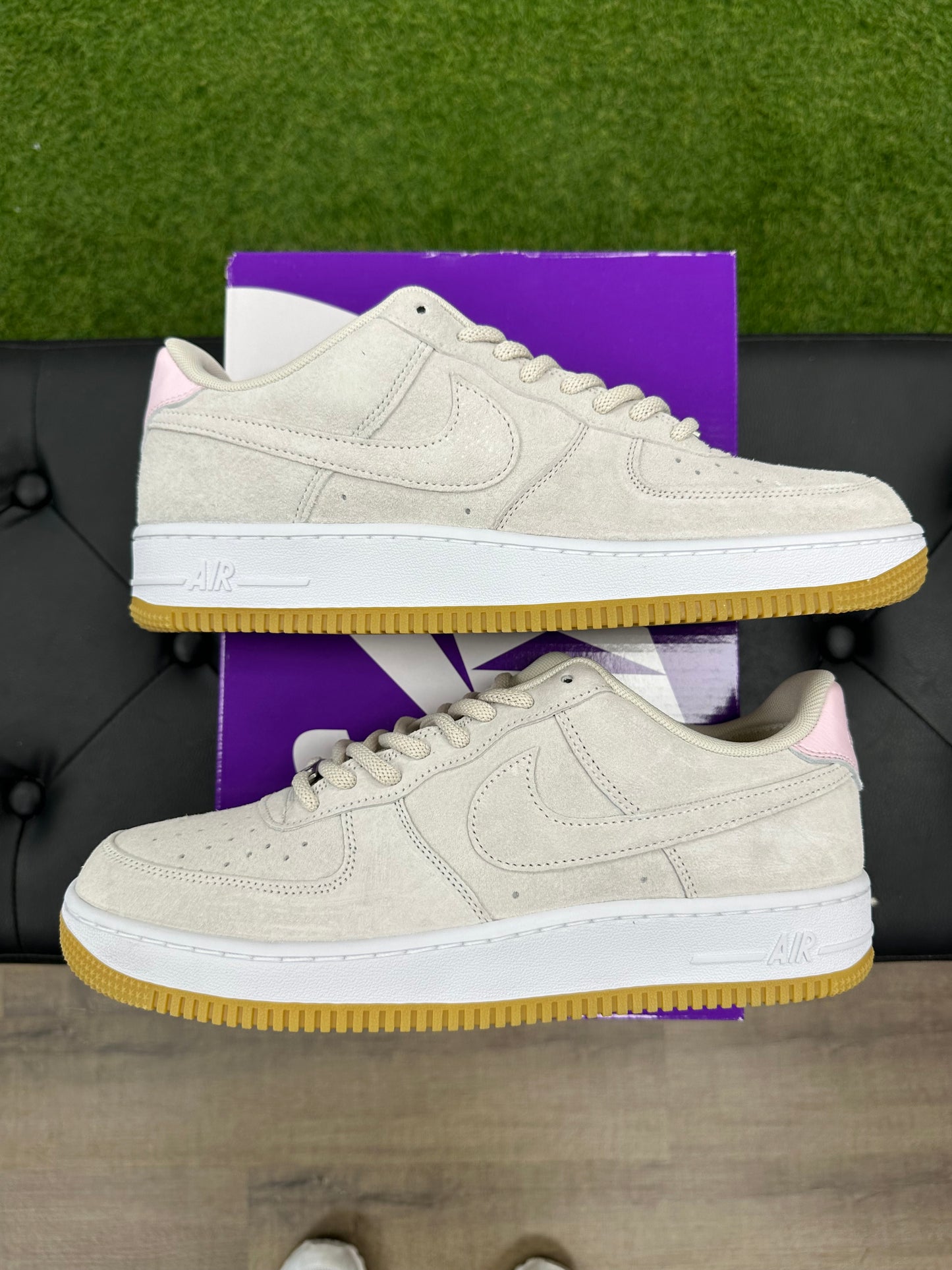 Nike Air Force 1 Low SB Light Orewood Brown Pink - Size 11