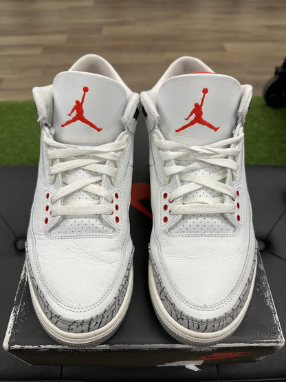Jordan 3 Retro White Cement Reimagined - Size 9 (U)