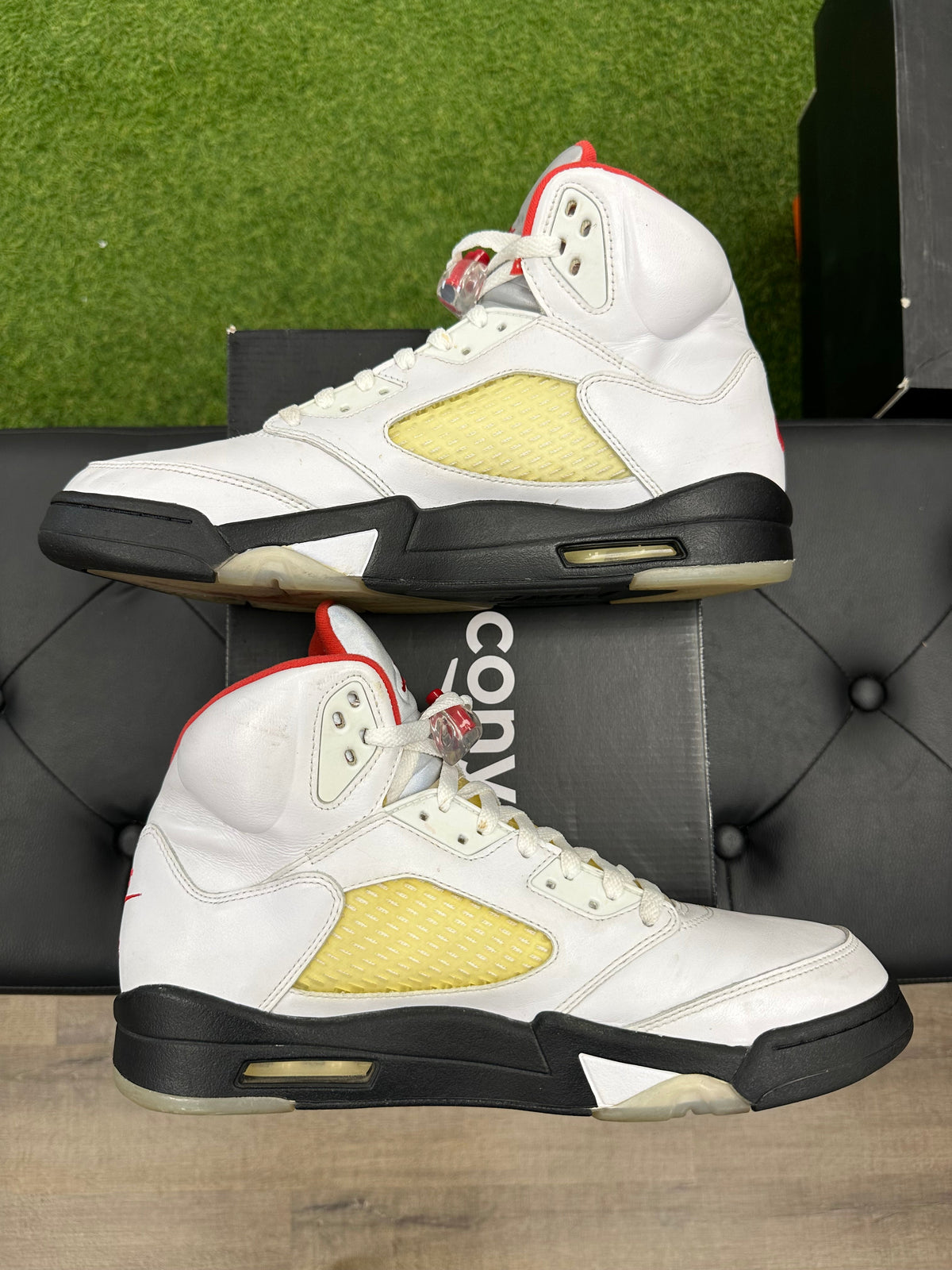 Jordan 4 Retro Fire Red Mars Blackmon