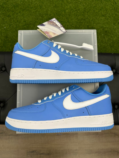 Nike Air Force 1 Low '07 Retro Color of the Month University Blue - Size 11.5 (NO BOX)