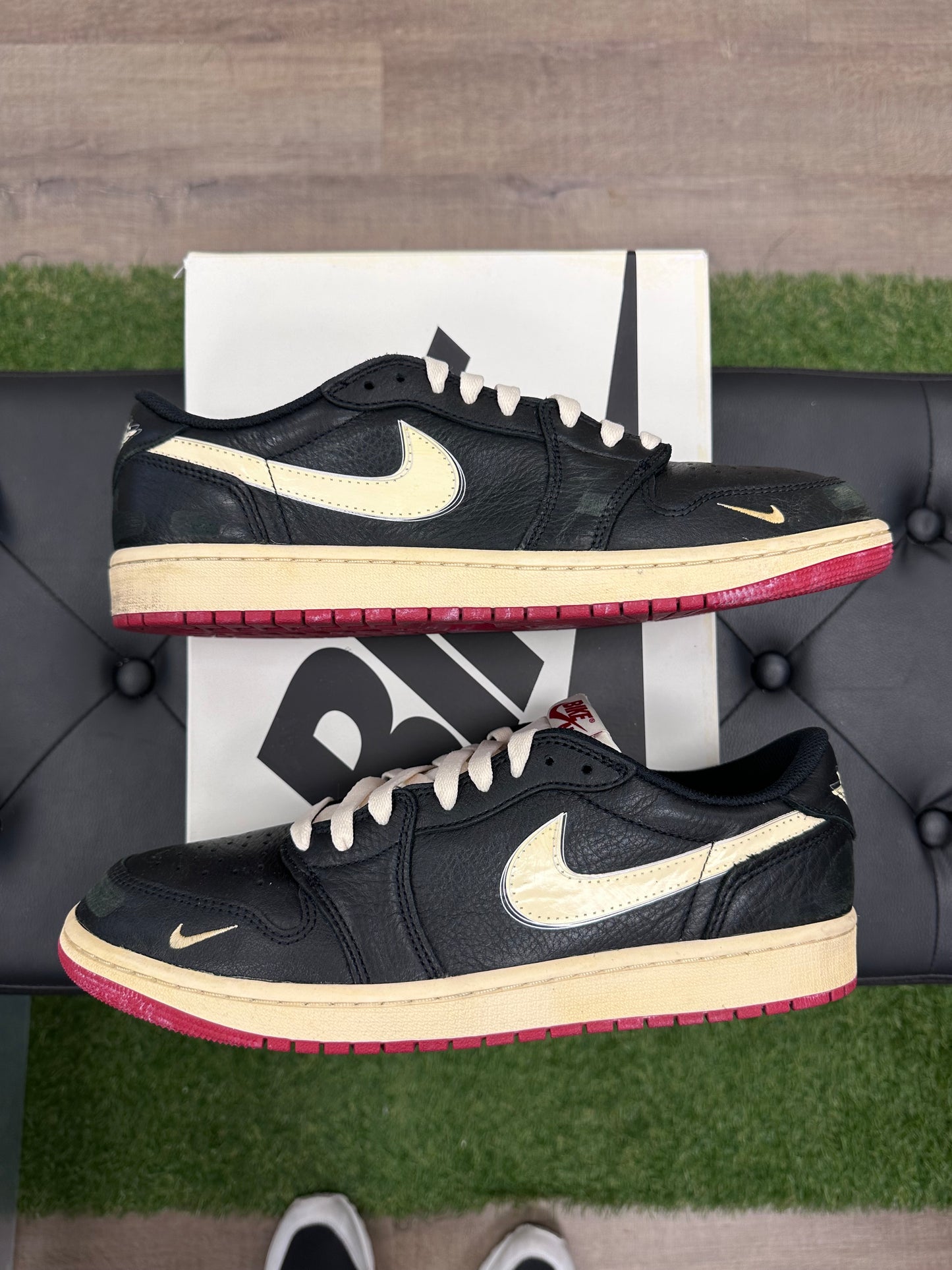 Jordan 1 Retro Low OG Nigel Sylvester Better With Time - Size 11.5 (U)