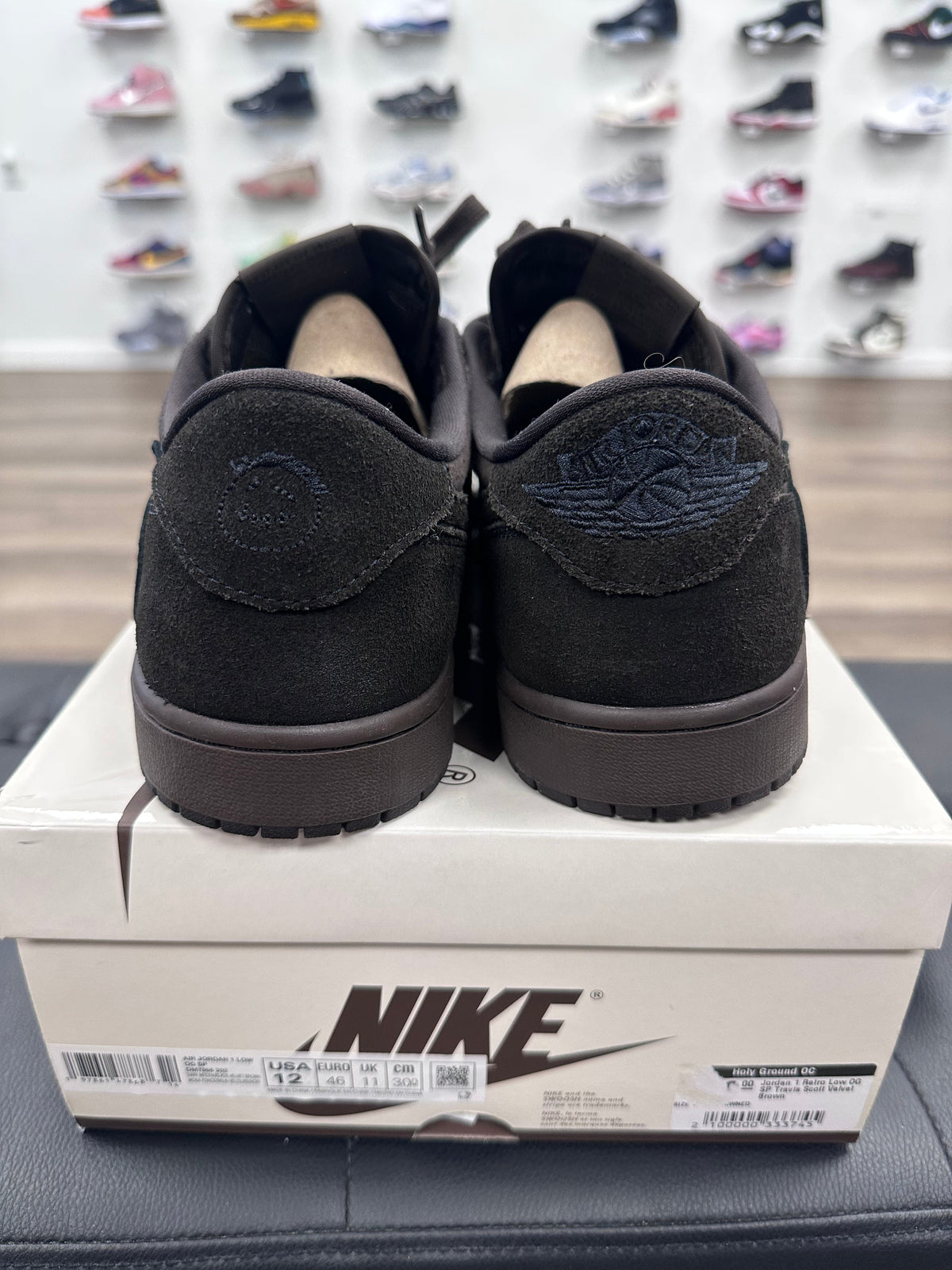 Jordan 1 Retro Low OG SP Travis Scott Velvet Brown