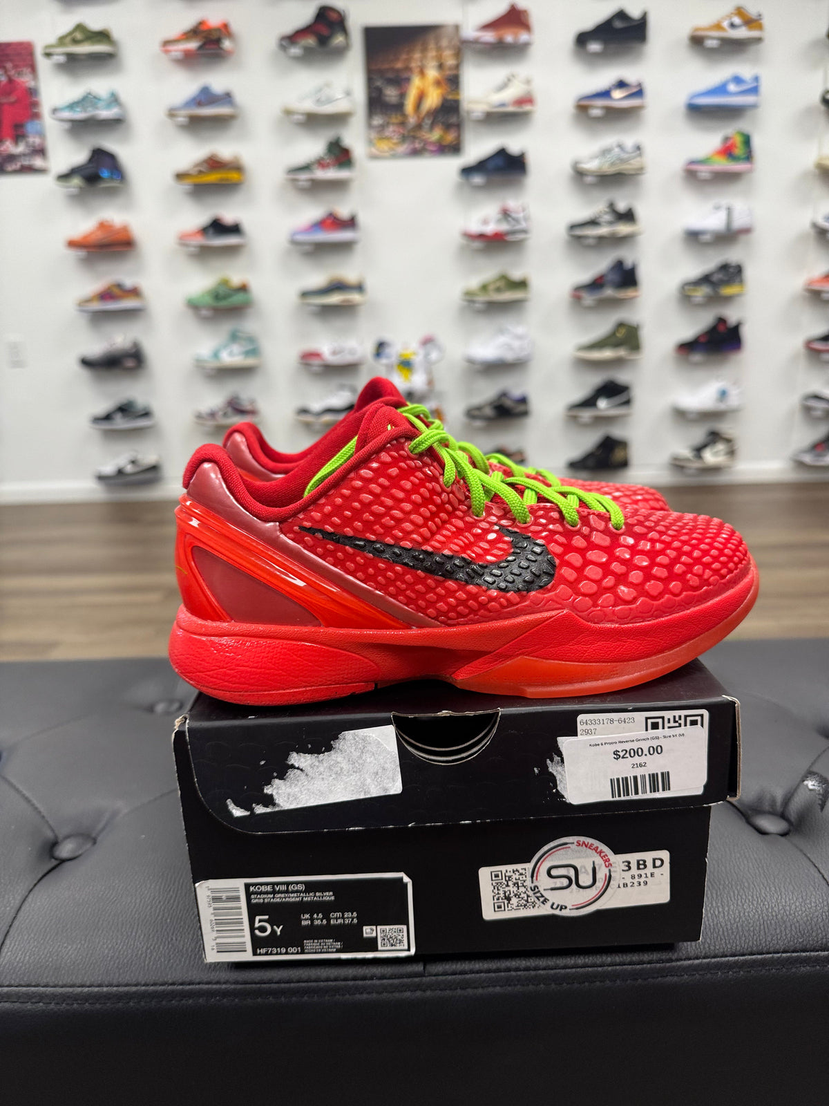 Nike Kobe 6 Protro Reverse Grinch (GS)
