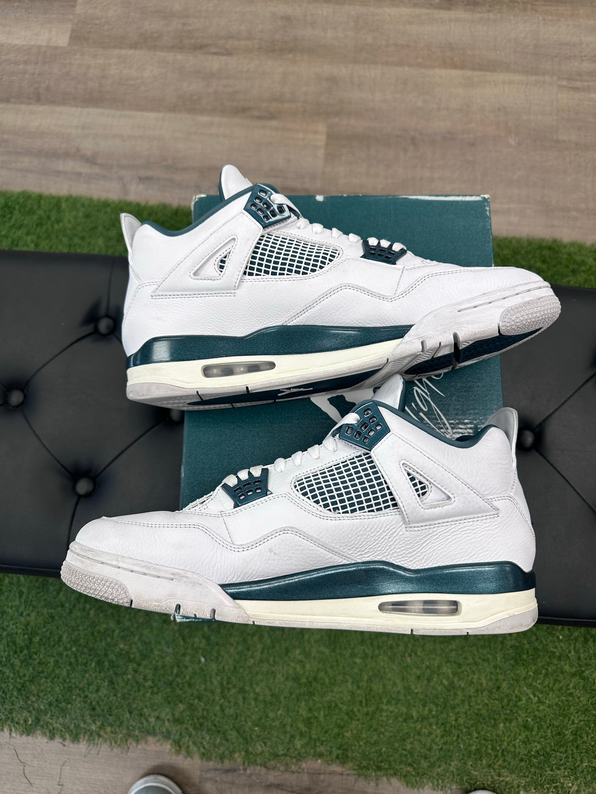 Jordan 4 Retro Oxidized Green