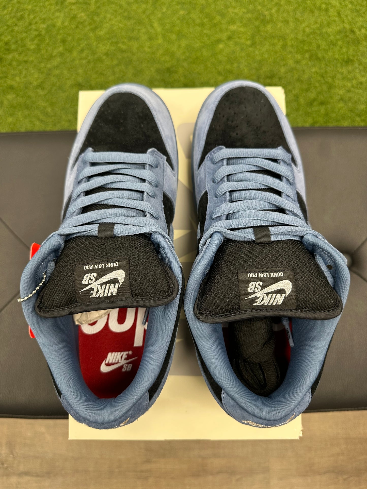 Nike SB Dunk Low Supreme 94 Ocean Fog - Size 8