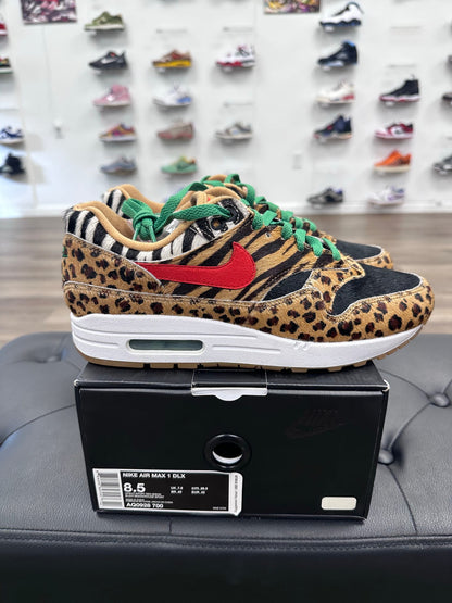 Nike Air Max 1 atmos Animal Pack 2.0 (All Black Box) (2018)