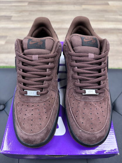 Nike SB Air Force 1 Low Light Chocolate Black - Size 9.5