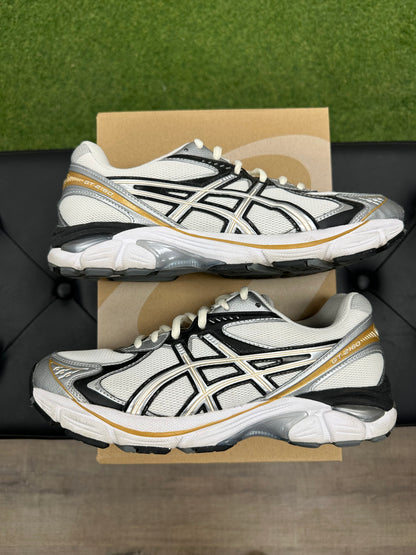 ASICS GT-2160 Cream Pure Silver Gold - Size 8.5 (U)