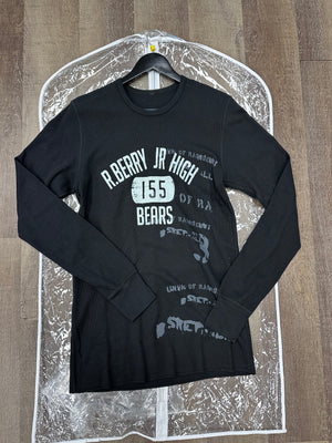 GV Gallery Jr High Black Thermal - Size Medium