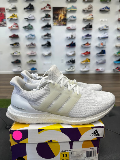 adidas Ultra Boost 3.0 Triple White - Mens (U13)