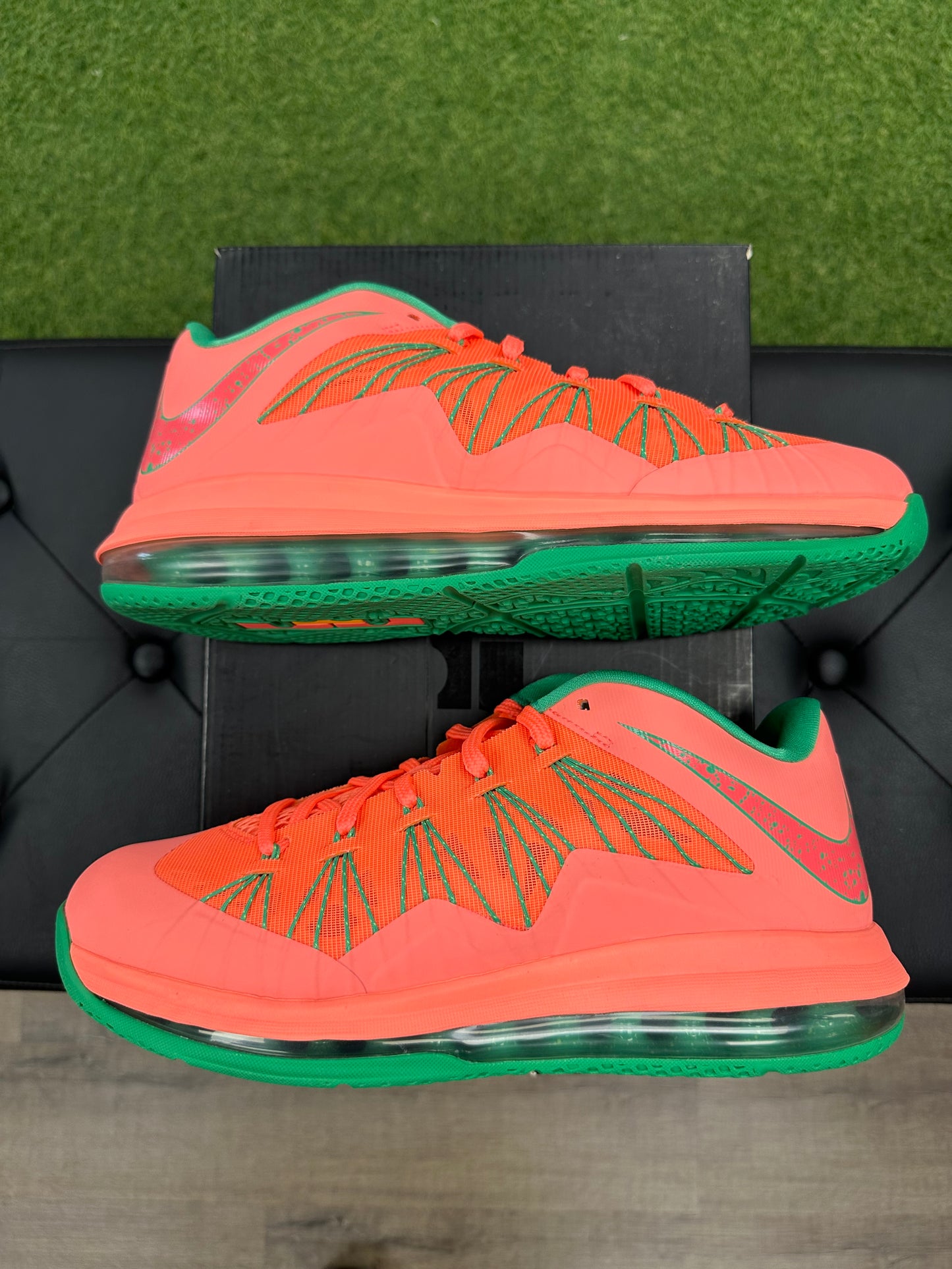 Nike LeBron X Low Watermelon - Size 9.5