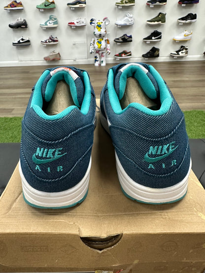 Nike Air Max 1 Turquoise Denim - Size 10