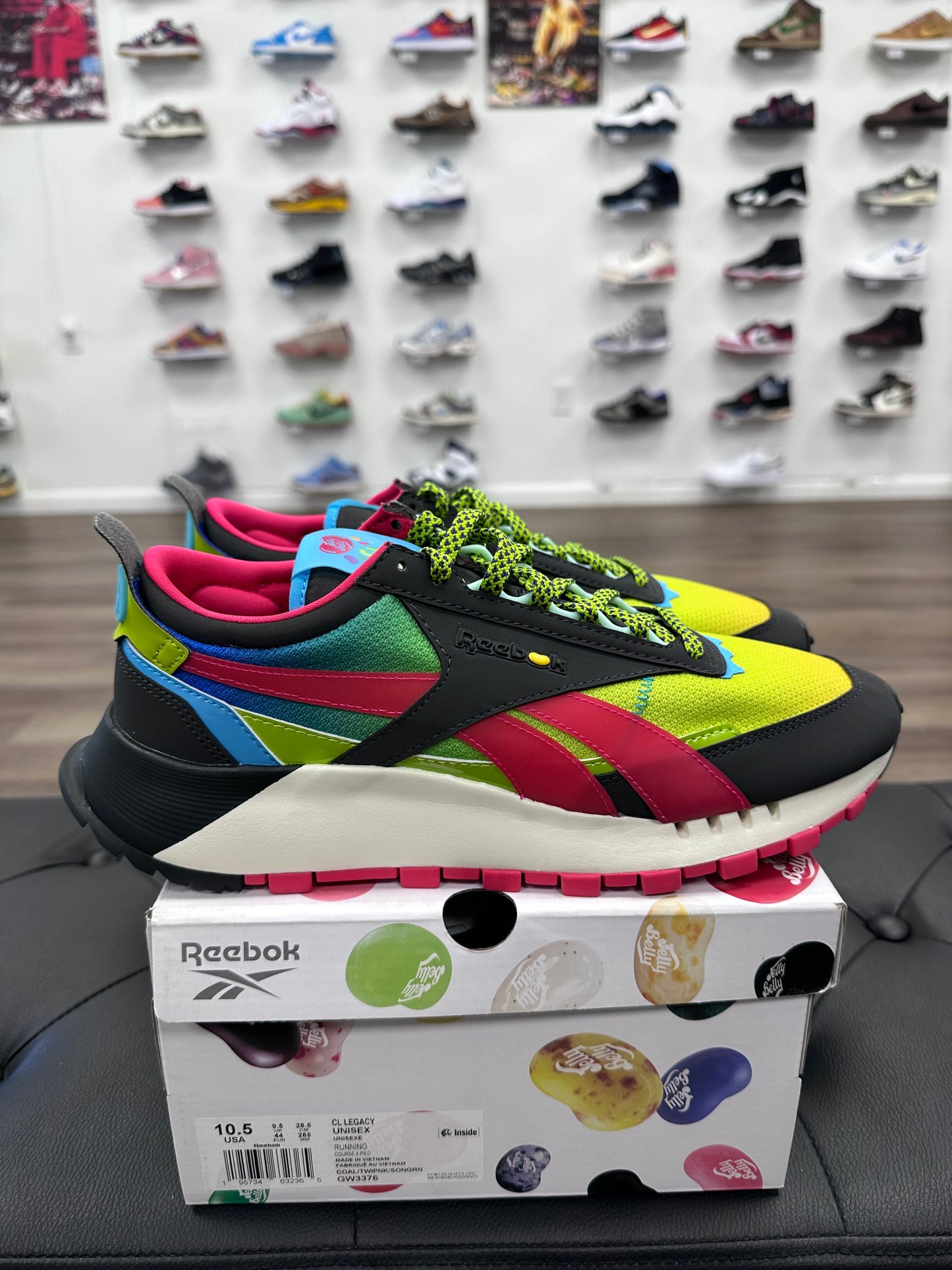 Reebok Classic Legacy Jelly Belly Coal - Size 10.5 (U)