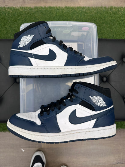Jordan 1 Mid Armory Navy - Size 10.5 (U)