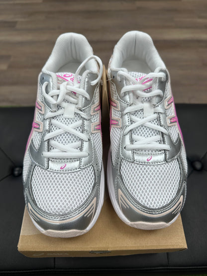 ASICS Gel-1130 White / Dragon Fruit- Size 7Y