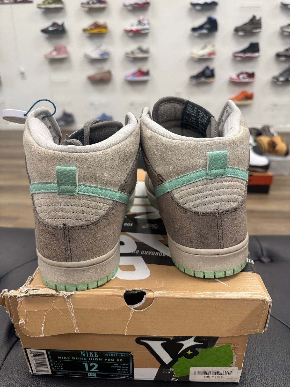 Nike SB Dunk High Soft Grey Mint