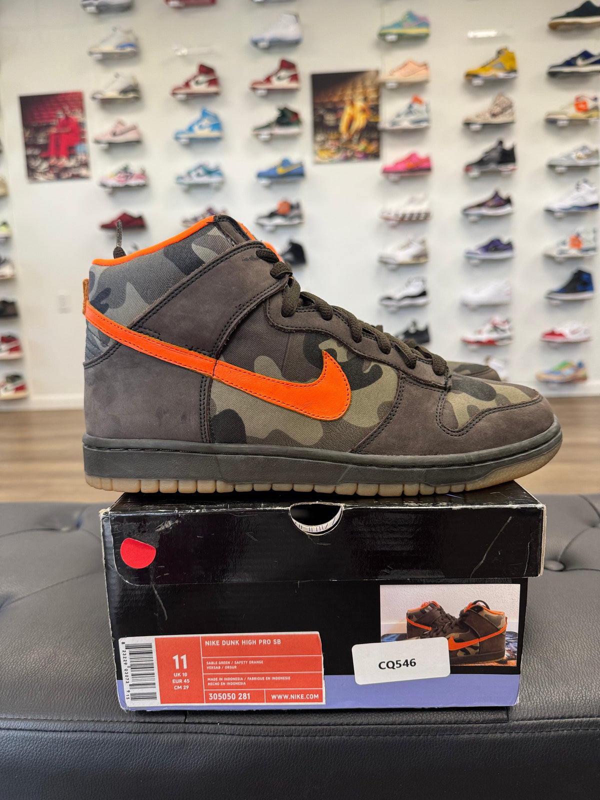 Nike SB Dunk High Brian Anderson Camo