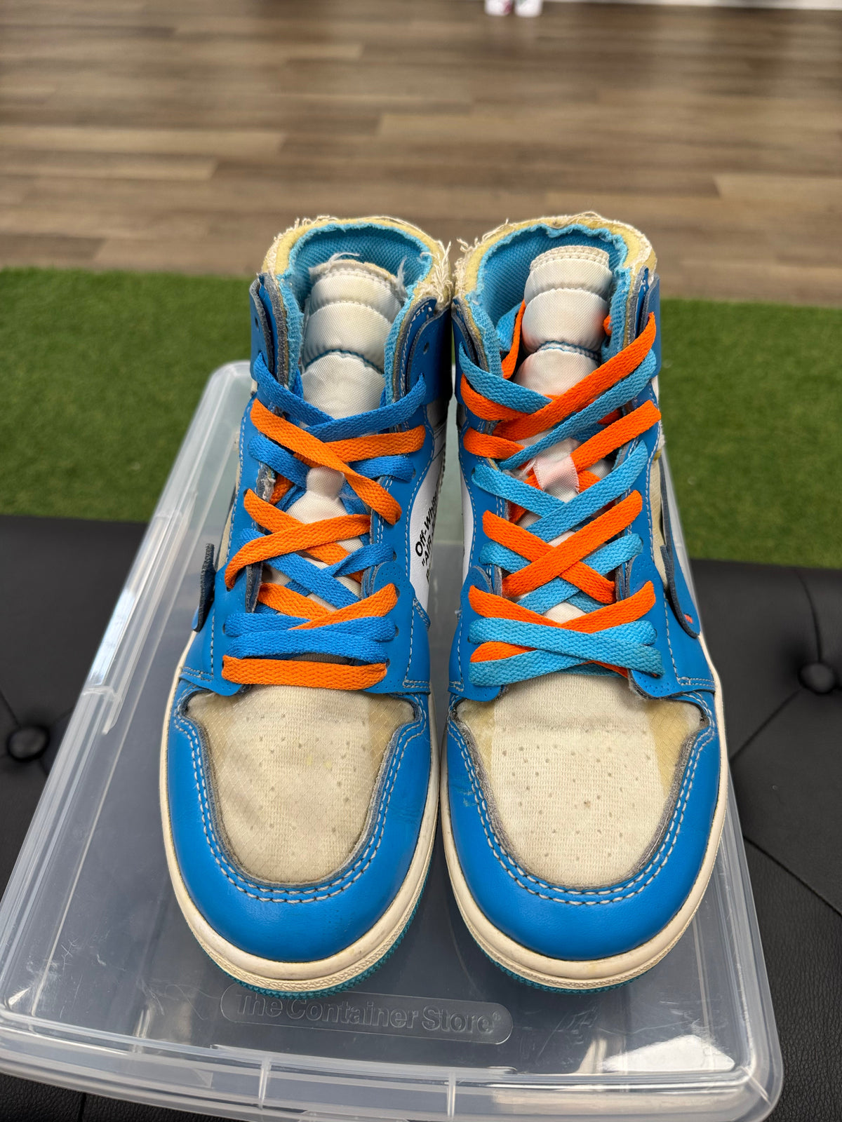 Jordan 1 Retro High Off-White University Blue