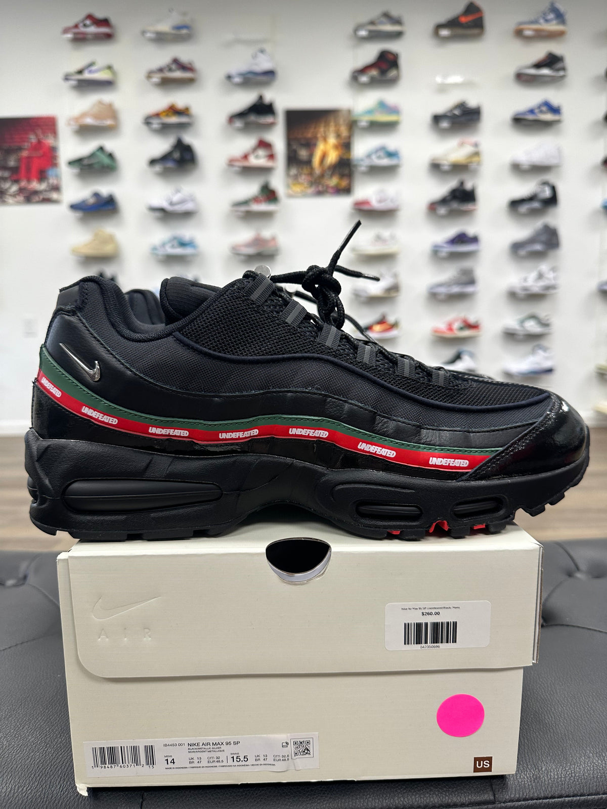 Nike Air Max 95 SP Undefeated Black