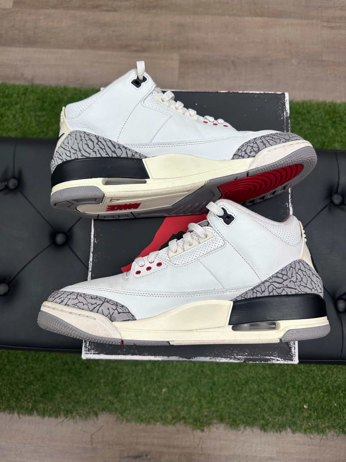 Jordan 3 Retro White Cement Reimagined - Size 10.5