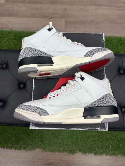 Jordan 3 Retro White Cement Reimagined - Size 10.5