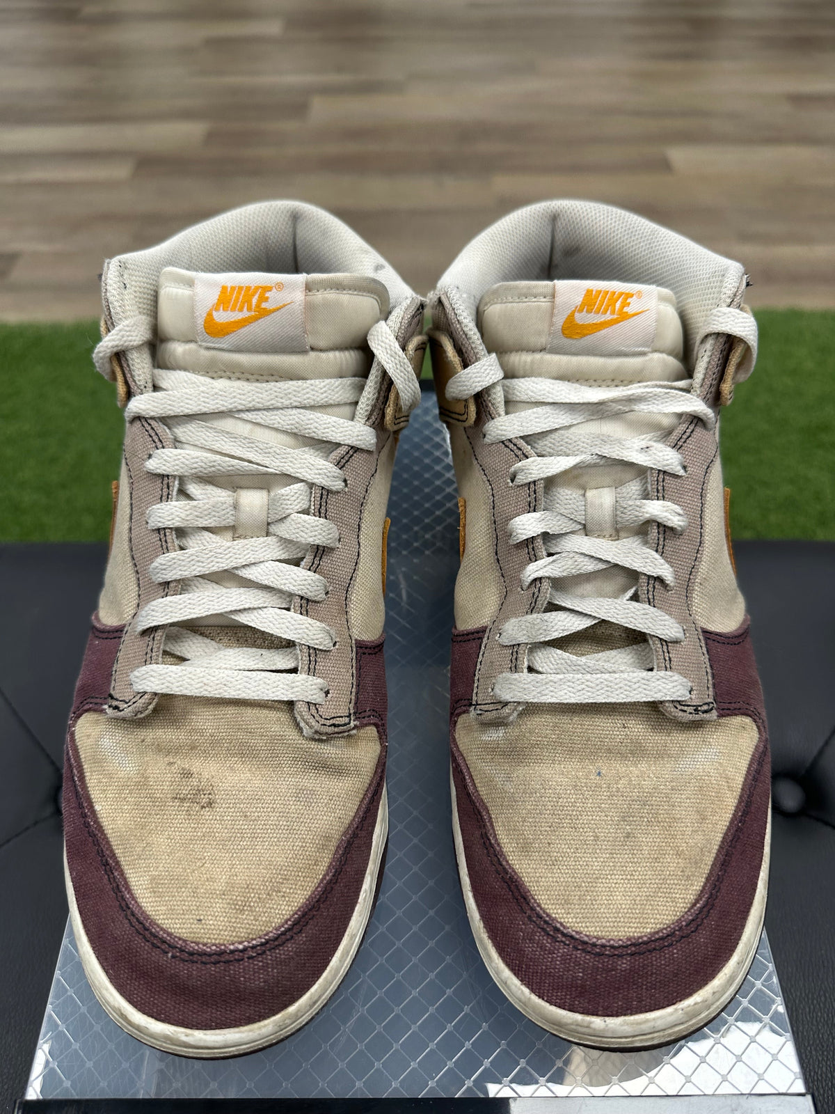 Nike Dunk Mid Coconut Milk Plum Orange